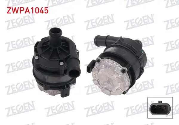 ZEGEN ZWPA1045 | Yardımcı Su Pompası Volkswagen Caddy V (Sk) 2.0 TDI 2021-/ Crafter 2.0 TDI 2018-/ Transporter VI 2.0 TDI 2015 -