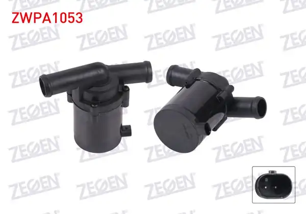 ZEGEN ZWPA1053 | Yardımcı Su Pompası BMW 5 (E60) 03-10 / Citroen C5 III 09-/ C-Elysee 12-/ C3 II 09-16 / C4 II 09-/ Berlingo 10-/ Ford Mondeo III 00-07 / Focus I 98-04 / Peugeot 207 09-13 / 208 12-/ 308 II 13-21 / 508 14-18