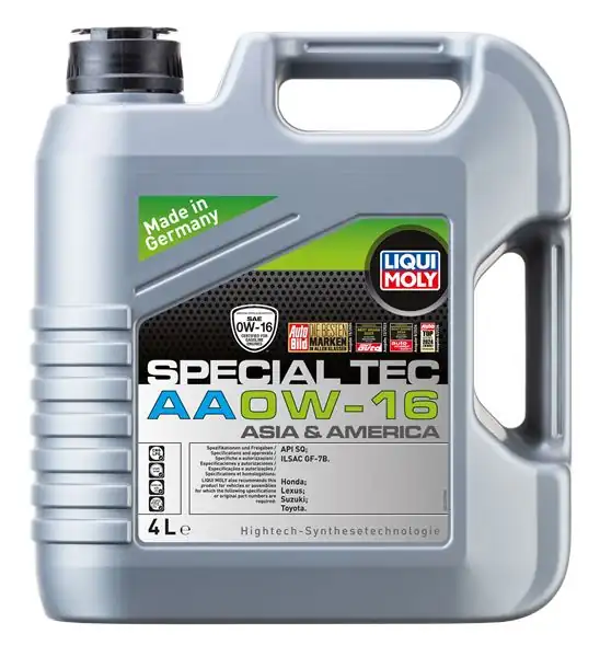 LIQUI MOLY 21327 | Motor Yağı Special Tec Aa 0w 16 4 L Api Sp İlsac Gf 6b Honda Lexus Suzuki Toyota 4 Adet