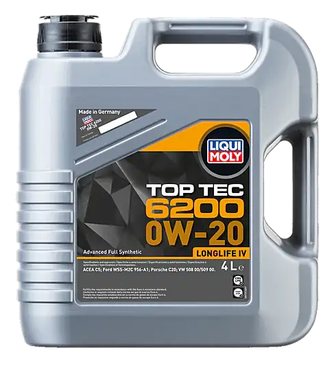 LIQUI MOLY 20788-0W20 | Motor Yağı Top Tec 6200 4 Litre
