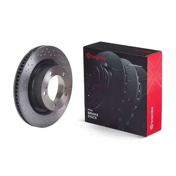 BREMBO 09-C500-1X | Fren Diski Lexus Lx _j2_ 08 07 Toyota Faw 2 Adet