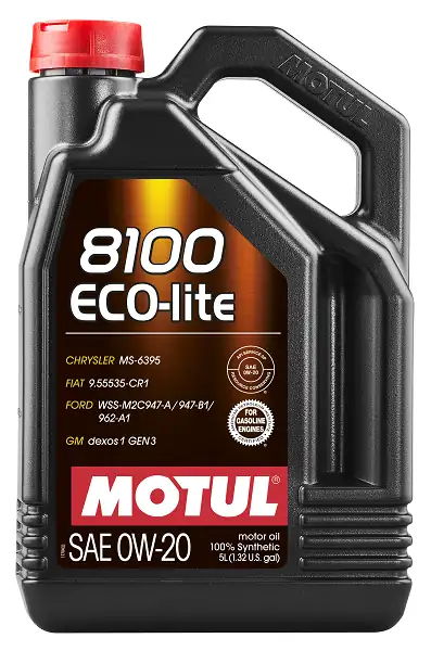 Motul 8100 Eco Lite 0W-20 DEXOS1 GEN2 5 Litre Motor Yağı