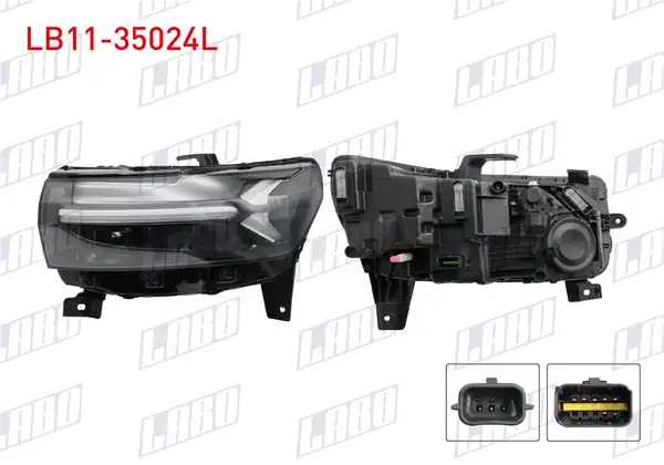 LABO LB11-35024L | Far Sol Led Elektrikli Motorlu Renault Duster III 2024