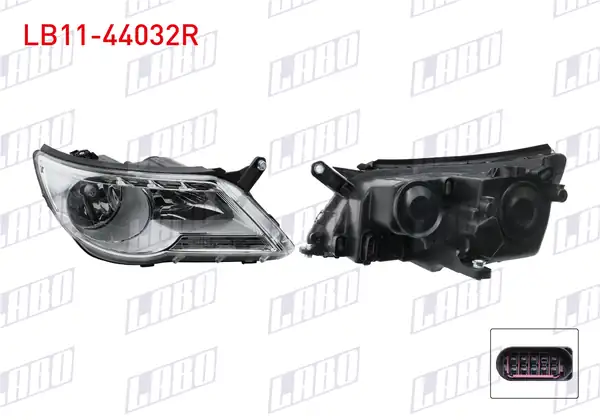 LABO LB11-44032R | Far Sağ Volkswagen Tiguan 2008 2015