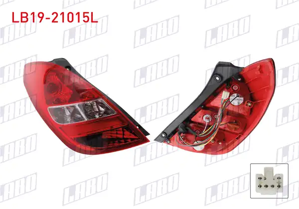 LABO LB19-21015L | Stop Sol Hyundai İ20 09 12