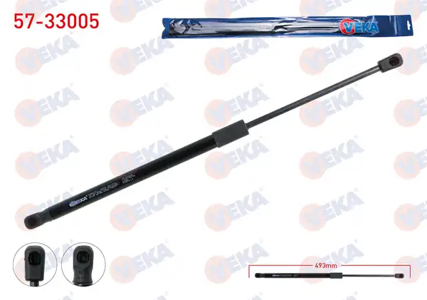 VEKA 57-33005 | Bagaj Amortisörü Peugeot 307 Sw 3h 2000 2007 2 Adet