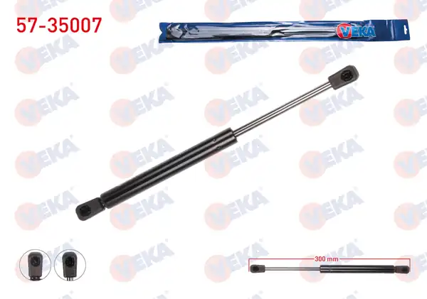 VEKA 57-35007 | Bagaj Amortisörü Renault Megane İ Ba0 1 4 Kapı 1996 2003 2 Adet