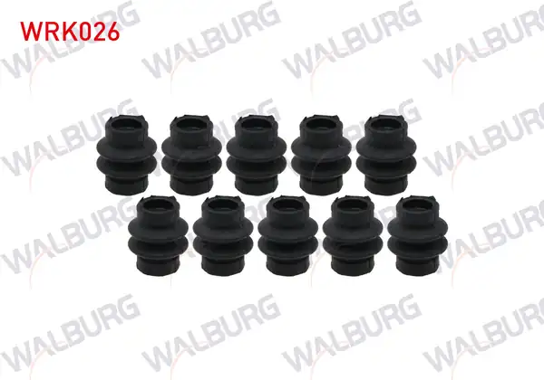 WALBURG WRK026 | Fren Kaliper Tamir Takım Körüğü Tek Arka Fluence Megane II Megane III Megane IV 10 Adet