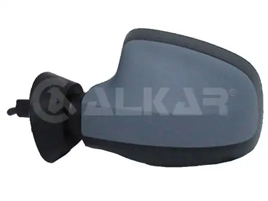 ALKAR 6137594 | Dış Dikiz Aynası Sol Mekanik Astarlı Yuvarlak Ayak Dacia Sandero 2008 2013