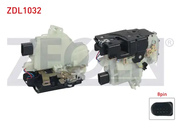 ZEGEN ZDL1032 | Kapı Kilidi Sol Ön 8 Pin Volkswagen Golf IV Bora 1997 2005 Jetta II 1982 1992 Passat 1997 2001