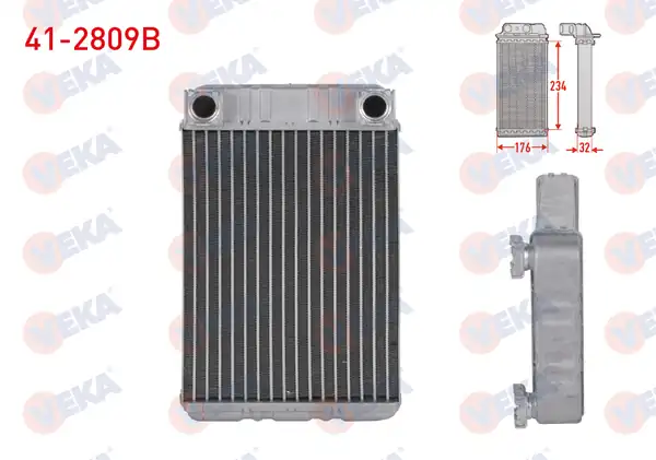 VEKA 41-2809B | Kalorifer Radyatörü Brazing Mercedes C