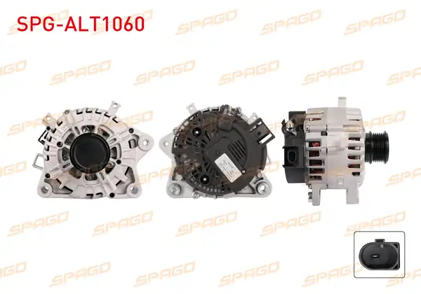 SPAGO Spg Alt1060 Alternatör 12v 165a 6pk Alt8132 Tourneo Transit Custom V362 V363 2 0 Ecoblue 15