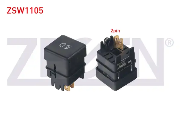 ZEGEN ZSW1105 | Arka Sis Far Anahtarı 2 Pin Fiat Dogan SLX 1993 2002