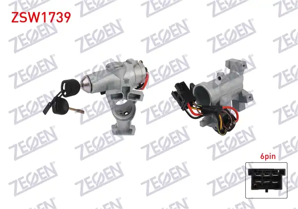 ZEGEN ZSW1739 | Kontak Anahtarı 6 Pin Ford Transit 1991 2000
