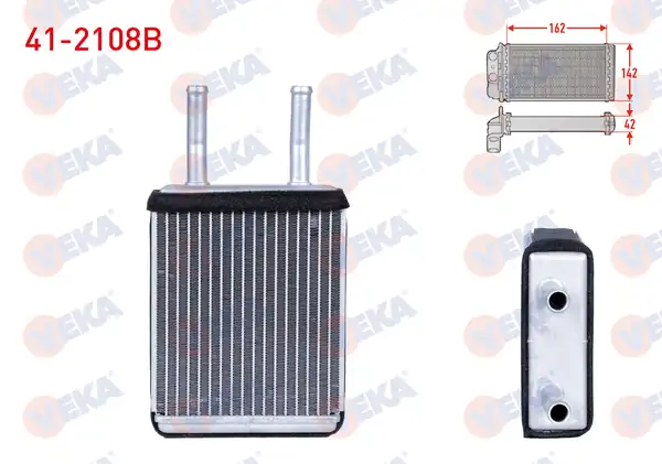 VEKA 41-2108B | Kalorifer Radyatörü Brazing Hyundai Excel 1 5i 1990 1995