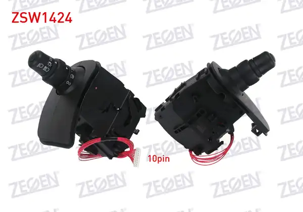 ZEGEN ZSW1424 | Far Sinyal Kumanda Kolu Sisli 10 Pin Renault Clio III Kangoo Modus 2005