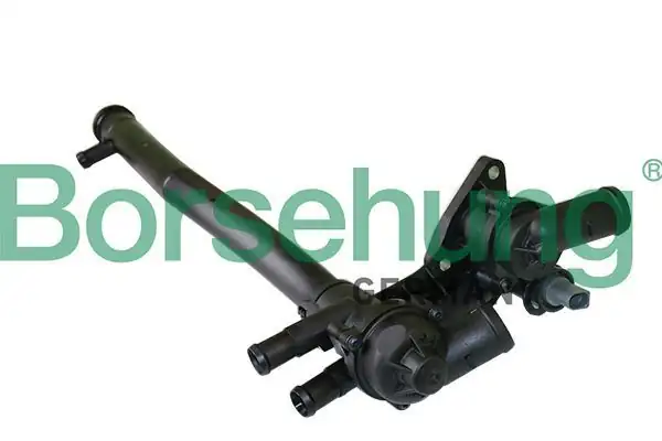 BORSEHUNG B19087 | Termostat Yuvası Komple Borusu Ile Beraber Çift Termostat 85c 100c 87c 102c Golf Jetta Octavia Passat 1 6 FSI BLF Bag Blp