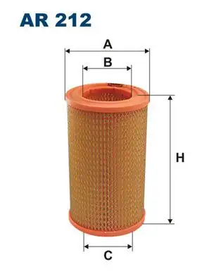 FILTRON AR212 | Hava Filtresi Rapid 85 98 130 Gl 6 Adet