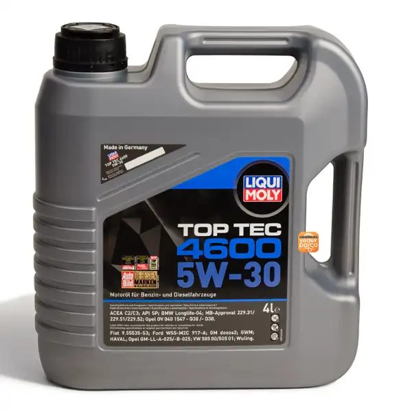 LIQUI MOLY 3763 | Top Tec 4600 5W-30 Dexos2 4 Litre Motor Yağı 2025 Üretim Yılı (3763)