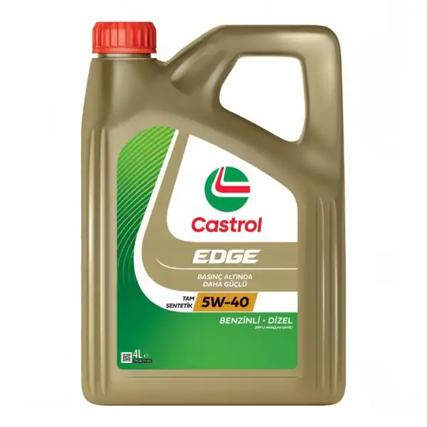CASTROL 5W40 Edge Tam Sentetik Motor Yağı 4 Litre