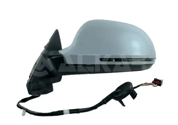 ALKAR 6155791 | Dış Dikiz Aynası Sol Elektrikli Asferık Isıtmalı Astarlı Sinyalli 8 Pin Audi A3 2008 2010