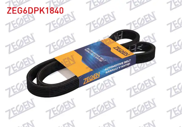 ZEGEN ZEG6DPK1840 | Kanallı V Kayışı 6dpk1840 Çift Kanallı Volvo C70 S40 S60 S70 S80 V40 V70 V70xc Xc70 Xc90 68432d