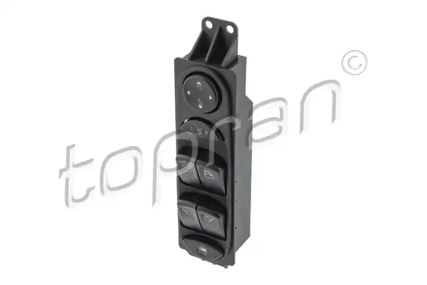 TOPRAN 410707001 | Cam Açma Düğmesi Mercedes W639 Viano Vito Ön Sol Siyah
