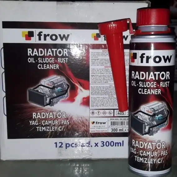 FROW KIMYASAL 9503600007 | Radyatör Pas Ve Yağ Temizleyici 300 ML 24 lü Paket 24 Adet