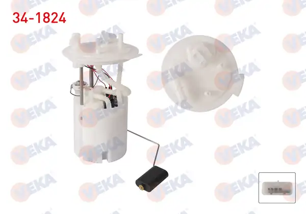 VEKA 34-1824 | Yakıt Depo Şamandırası 3 Bar Fiat Egea 1 4 2015