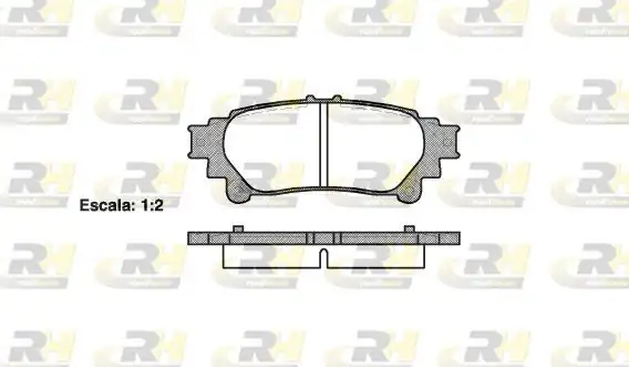 ROADHOUSE 21395-00 | Fren Balatası Gs Grl1_ Gwl1_ 01 12