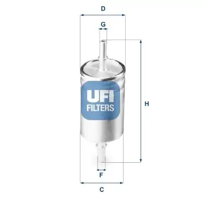 UFI 31-941-00 | Oe Yakıt Filtresi Fiat 500 14 20 Alfa Romeo Gıulıa 15 22 Jeep Compass 17 Renegade 14 18
