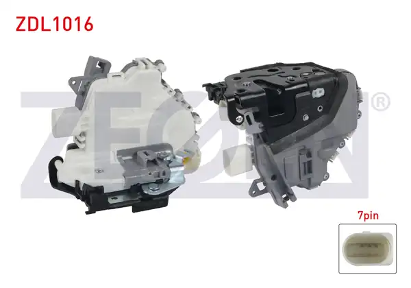 ZEGEN ZDL1016 | Kapı Kilidi Sol Ön 7 Pin Seat Leon 2005 2015 Altea 2004