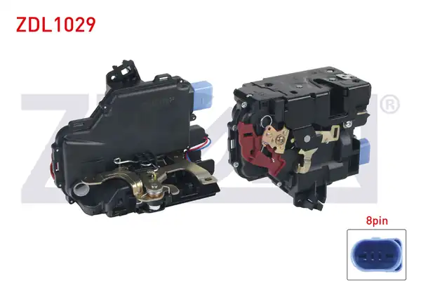 ZEGEN ZDL1029 | Kapı Kilidi Sağ Ön 8 Pin Volkswagen Polo 2001 2012 Skoda Fabia 1999 2007 Seat Cordoba Ibiza IV 2002 2009