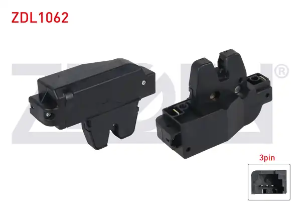 ZEGEN ZDL1062 | Bagaj Kilidi 3 Pin Peugeot 307 Sw 206 Sw 1998 2007 Citroen C3 C4 C5 İ 2001 2009