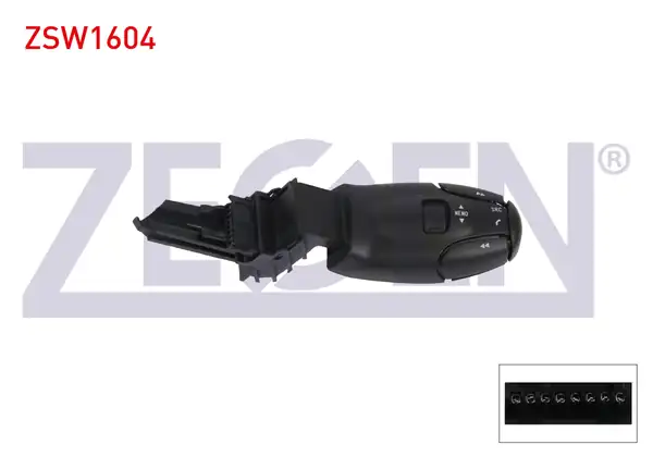 ZEGEN ZSW1604 | Radyo Kumanda Kolu 8 Pin Peugeot