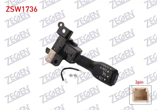 ZEGEN ZSW1736 | Hız Sabitleyici Kolu 5 Pin Toyota Corolla 2006 2014