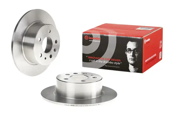 BREMBO 08-1395-40 | Fren Diski Arka Standard Mercedes Benz 2 Adet