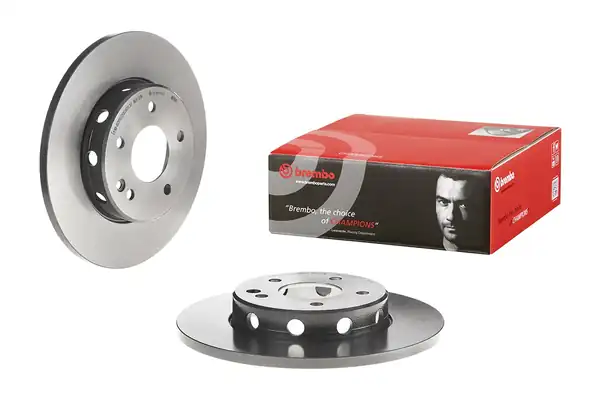 BREMBO 08-4750-41 | Fren Diski Tek Disk Ön M Benz 202 93 01