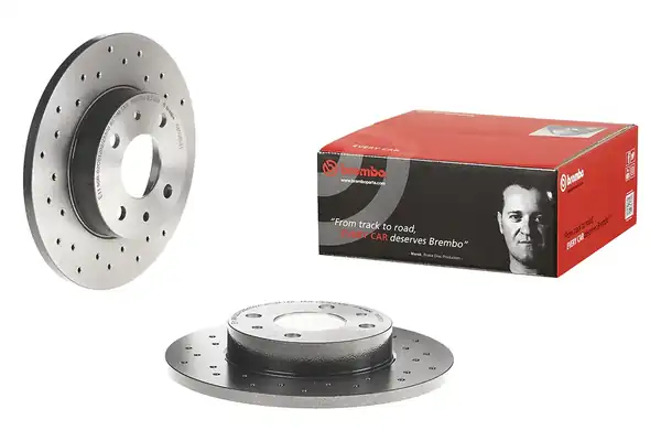 BREMBO 08-5085-31 | Fren Diski Arka UV Coated Fiat 2 Adet