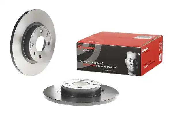 BREMBO 08.5086.11 | Fren Diski Ön UV Coated Chrysler | 2 Adet