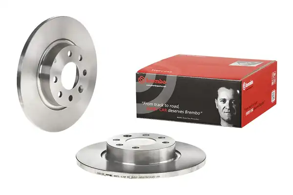 BREMBO 08-5186-20 | Fren Diski Ön Standard Volvo 2 Adet