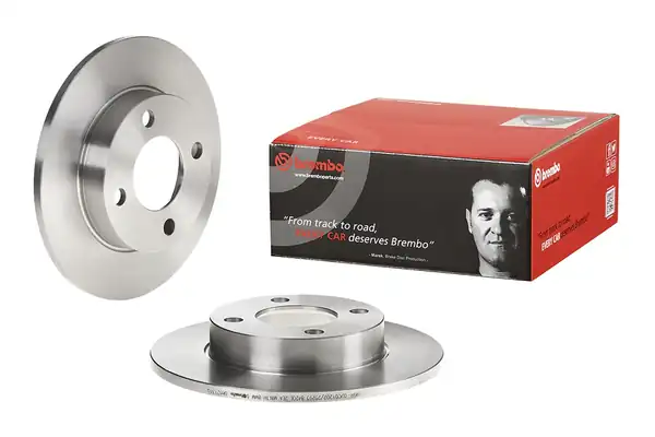 BREMBO 08-5213-10 | Fren Diski Arka Standard Audi 2 Adet