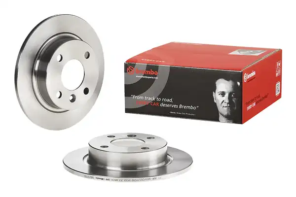 BREMBO 08-5237-10 | Fren Diski Arka Standard Volvo 2 Adet