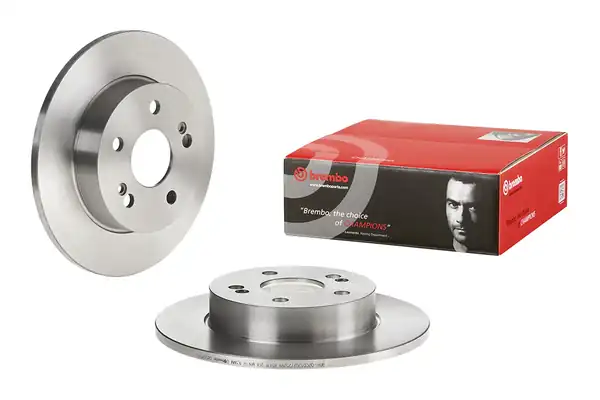 BREMBO 08-5645-10 | Fren Diski Arka Standard Renault 2 Adet