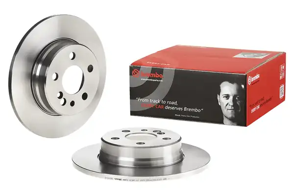BREMBO 08-5725-10 | Fren Diski Arka Standard Mercedes Benz 2 Adet