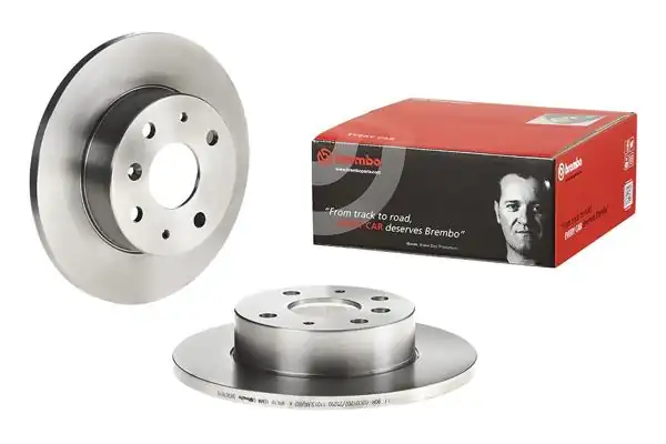 BREMBO 08.5878.10 | Fren Diski Ön Standard Daihatsu | 2 Adet