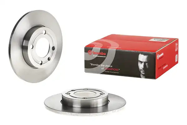 BREMBO 08-6785-10 | Fren Diski Ön Standard VW 2 Adet