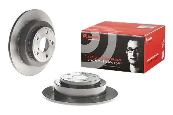 BREMBO 08.6897.11 | Fren Diski Arka UV Coated Subaru | 2 Adet