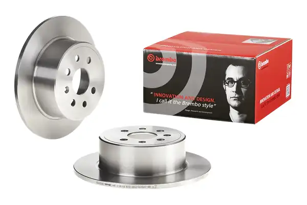 BREMBO 08-7014-10 | Fren Diski Arka Standard Opel 2 Adet