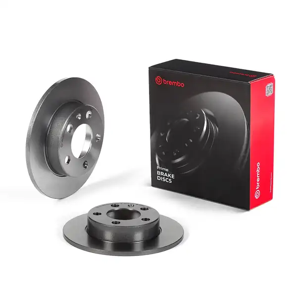 BREMBO 08-7165-11 | Fren Diski Tek Disk Arka Vag A1 A2 A3 Bo1 Go4 Po4 5 6 T-Cross 98 23